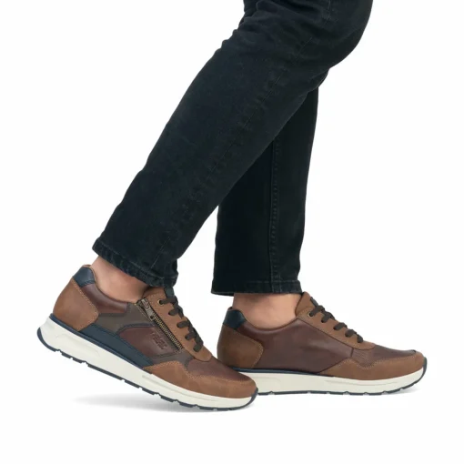 Rieker Herren Sneaker Low nussbraun