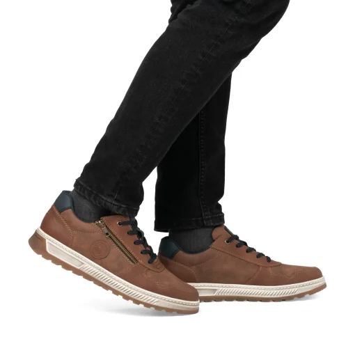 Rieker Herren Sneaker Low nougatbraun