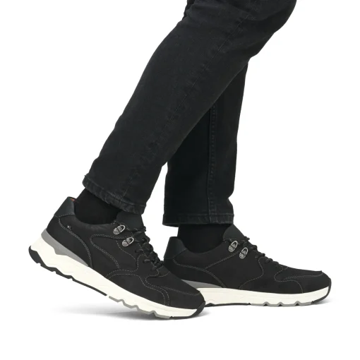 Rieker Herren Sneaker Low nachtschwarz