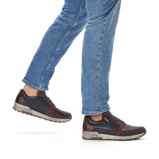Rieker Herren Sneaker Low ozeanblau