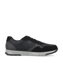 Rieker Herren Sneaker Low asphaltschwarz