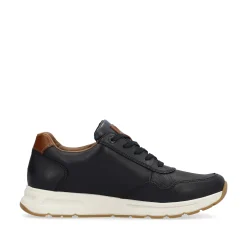 Rieker Herren Sneaker Low stahlblau