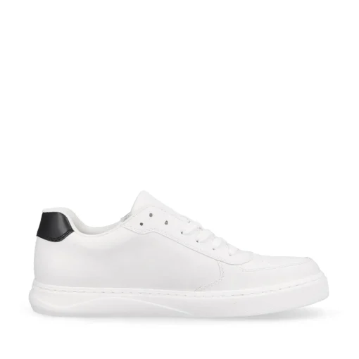 Rieker Herren Sneaker Low reinweiß