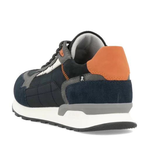 Rieker Herren Sneaker Low dunkelblau-grau
