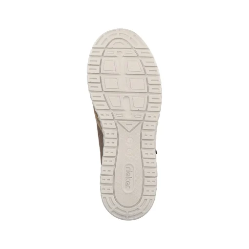 Rieker Herren Sneaker Low beige-reinweiß