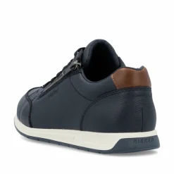 Rieker Herren Sneaker Low stahlblau