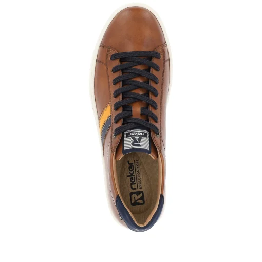 Rieker Herren Sneaker Low nut brown