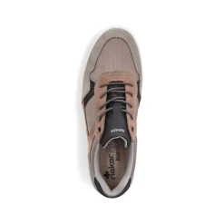 Rieker Herren Sneaker Low platingrau-nussbraun