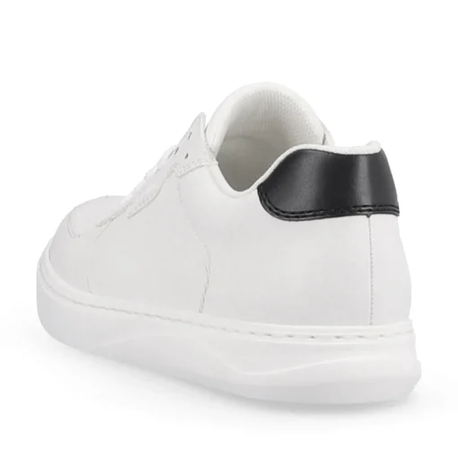 Rieker Herren Sneaker Low reinweiß