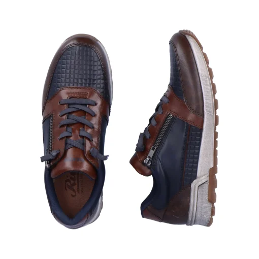 Rieker Herren Sneaker Low ozeanblau