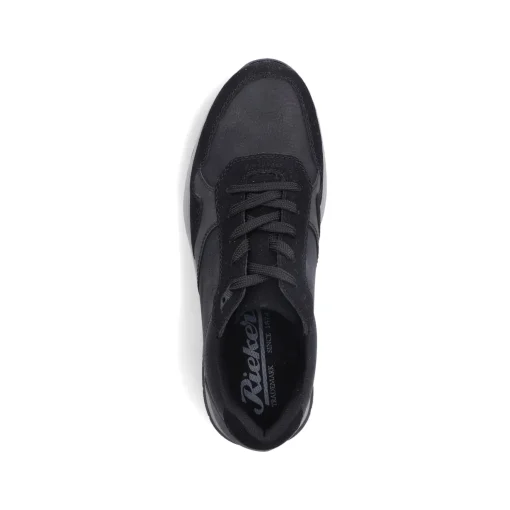 Rieker Herren Sneaker Low asphaltschwarz