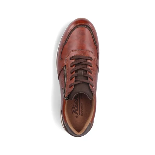 Rieker Herren Sneaker Low rotbraun