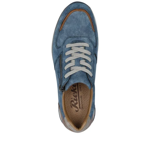 Rieker Herren Sneaker Low schieferblau