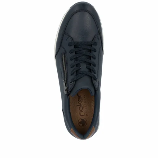 Rieker Herren Sneaker Low stahlblau