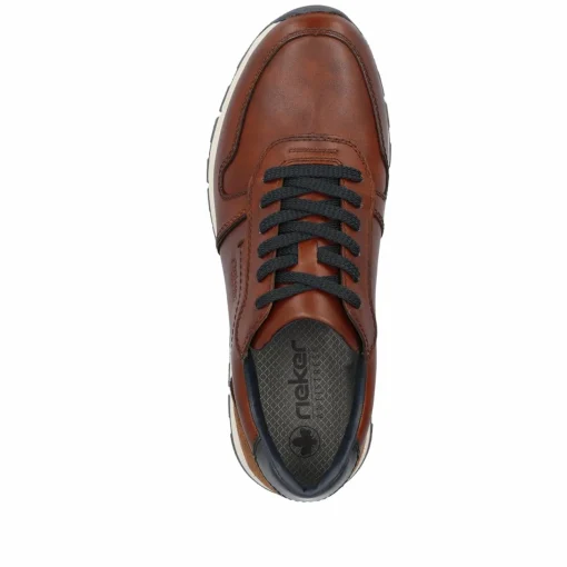 Rieker Herren Sneaker Low kaffeebraun