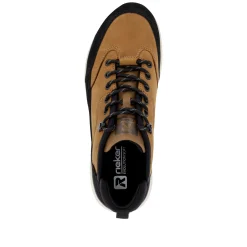 Rieker Herren Sneaker Low kamelbraun-schwarz