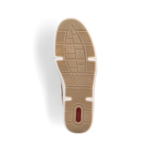 Rieker Herren Sneaker Low platingrau-nussbraun