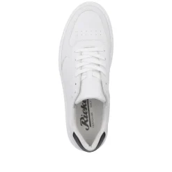 Rieker Herren Sneaker Low reinweiß