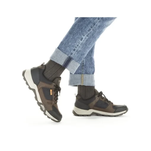 Rieker Herren Sneaker Low kastanienbraun