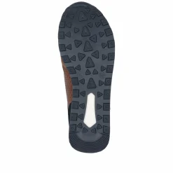Rieker Herren Sneaker Low nut-brown ocean-blue