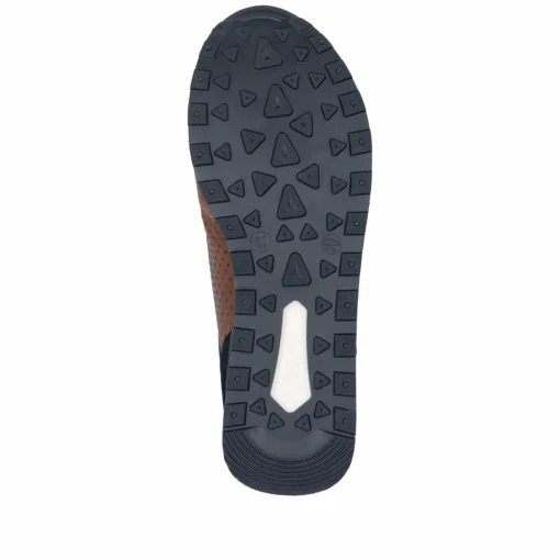 Rieker Herren Sneaker Low nut-brown ocean-blue