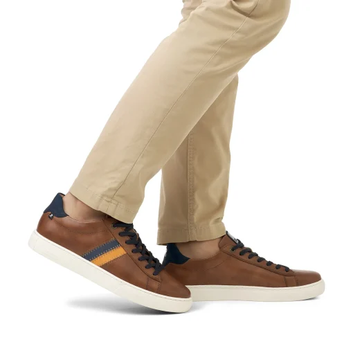 Rieker Herren Sneaker Low nut brown