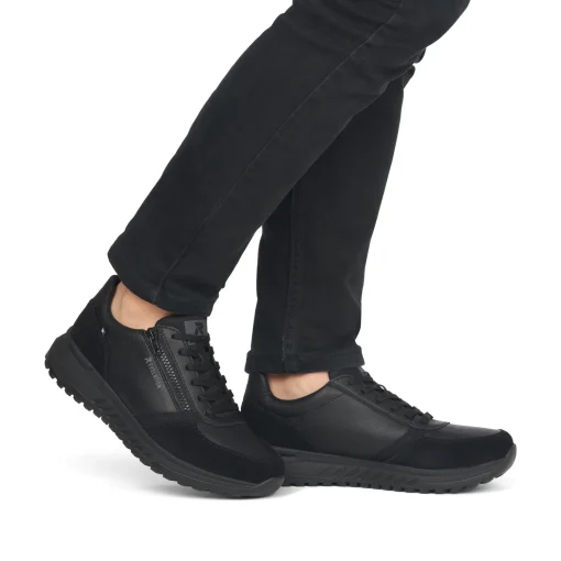 Rieker Herren Sneaker Low midnight black