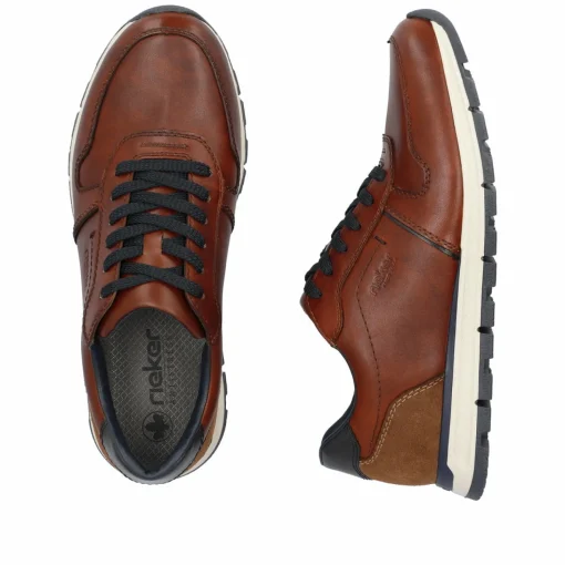 Rieker Herren Sneaker Low kaffeebraun