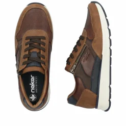Rieker Herren Sneaker Low nussbraun