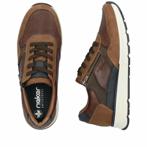 Rieker Herren Sneaker Low nussbraun