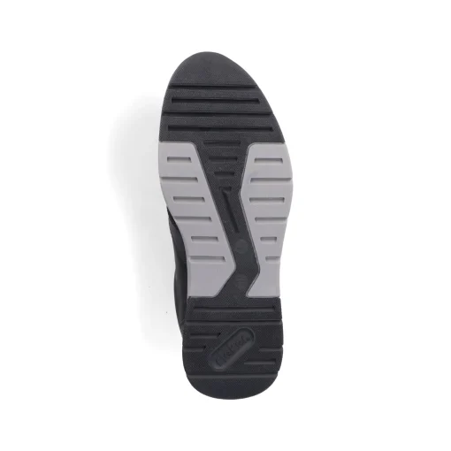 Rieker Herren Sneaker Low asphaltschwarz