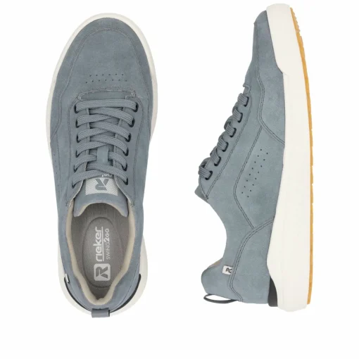 Rieker Herren Sneaker Low steel blue