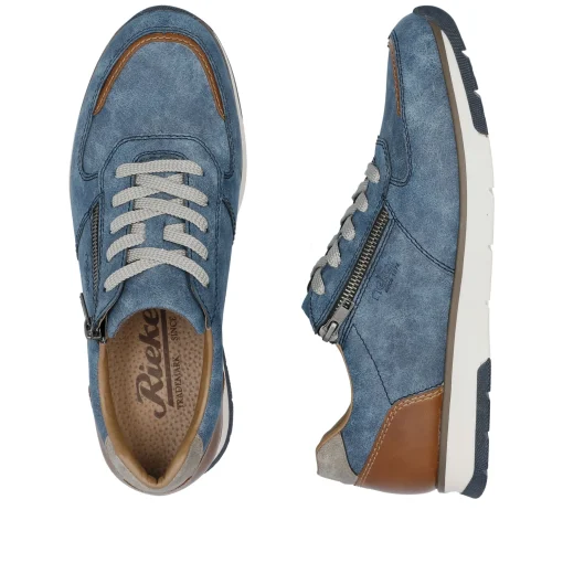 Rieker Herren Sneaker Low schieferblau