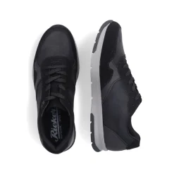 Rieker Herren Sneaker Low asphaltschwarz