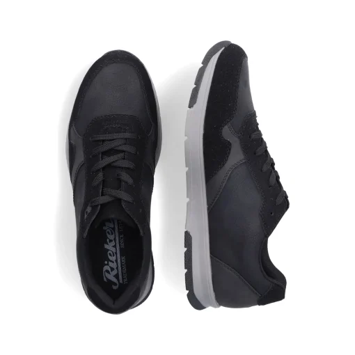 Rieker Herren Sneaker Low asphaltschwarz