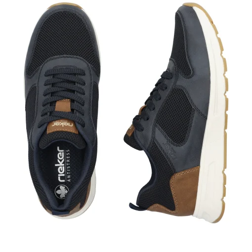 Rieker Herren Sneaker Low dunkelblau