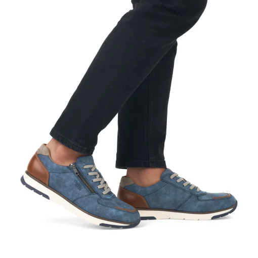 Rieker Herren Sneaker Low schieferblau