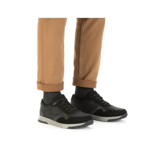 Rieker Herren Sneaker Low asphaltschwarz