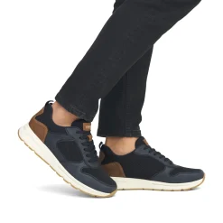 Rieker Herren Sneaker Low dunkelblau