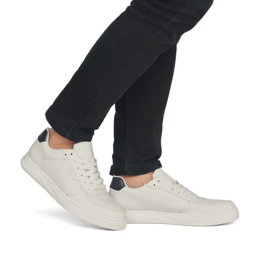 Rieker Herren Sneaker Low reinweiß