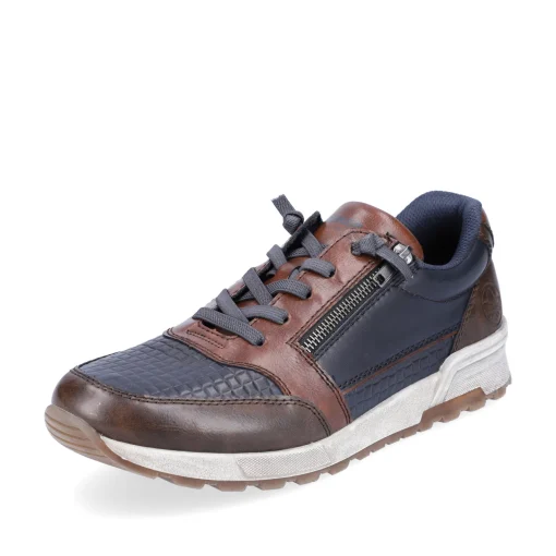 Rieker Herren Sneaker Low ozeanblau