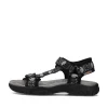 Rieker Herren Trekkingsandalen asphaltschwarz-grau