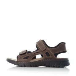 Rieker Herren Trekkingsandalen dunkelbraun