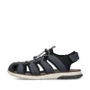 Rieker Herren Trekkingsandalen stahlblau