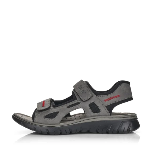 Rieker Herren Trekkingsandalen felsengrau