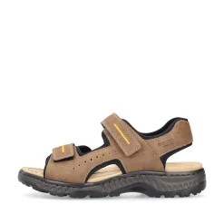 Rieker Herren Trekkingsandalen kaffeebraun