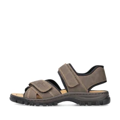 Rieker Herren Trekkingsandalen espressobraun
