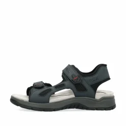 Rieker Herren Trekkingsandalen schieferblau