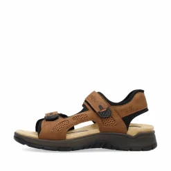 Rieker Herren Trekkingsandalen holzbraun