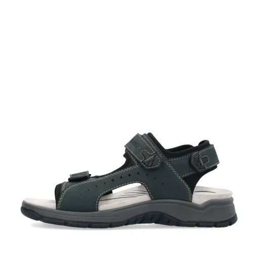 Rieker Herren Trekkingsandalen blaugrau
